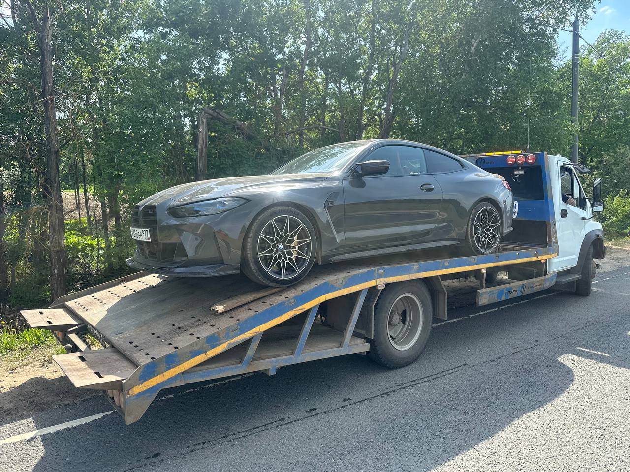 Перевозка спортивного автомобиля